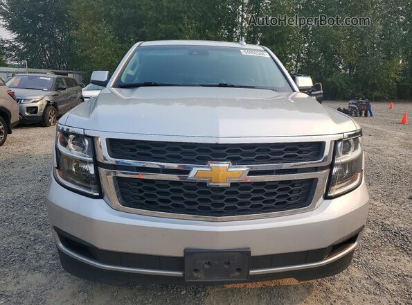 1GNSKBKC1HR202124 2017 CHEVROLET TAHOE Silver Vista frontal