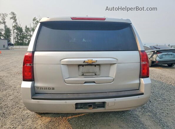 1GNSKBKC1HR202124 2017 CHEVROLET TAHOE Silver Vista trasera