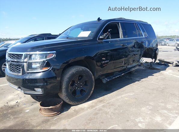1GNSKBKC1HR333585 2017 CHEVROLET TAHOE Black Vista tres cuartos delantera izquierda