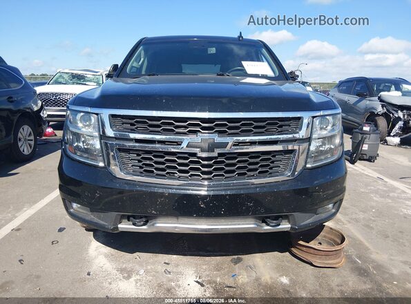1GNSKBKC1HR333585 2017 CHEVROLET TAHOE Black Vista del cuadro de instrumentos
