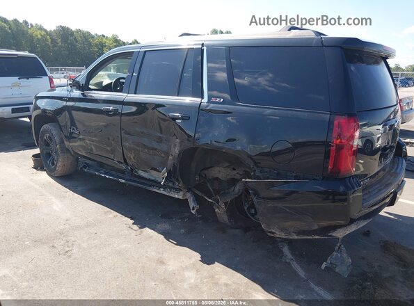 1GNSKBKC1HR333585 2017 CHEVROLET TAHOE Black Trasero izquierdo