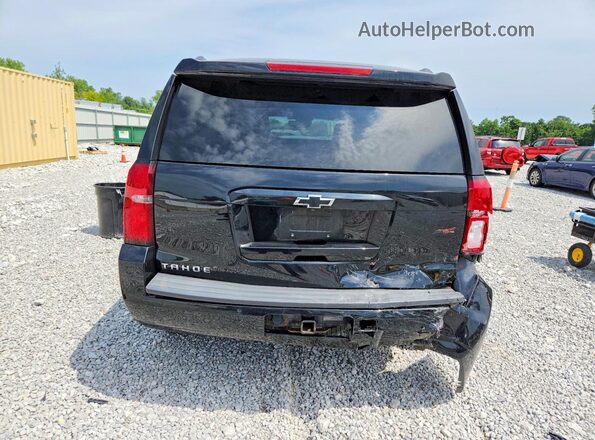 1GNSKBKC1JR133201 2018 CHEVROLET TAHOE Black Widok z tyłu