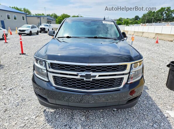 1GNSKBKC1JR133201 2018 CHEVROLET TAHOE Black Widok z przodu
