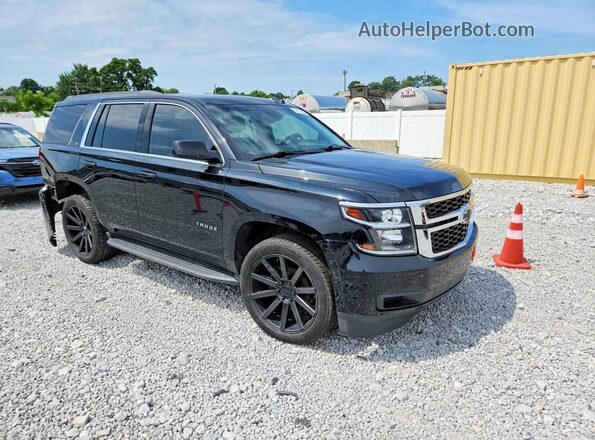 1GNSKBKC1JR133201 2018 CHEVROLET TAHOE Black Przód prawy