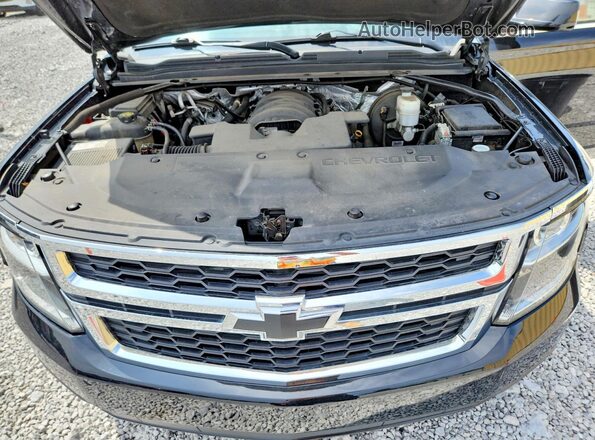 1GNSKBKC1JR133201 2018 CHEVROLET TAHOE Black Widok komory silnika