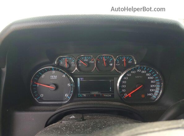 1GNSKBKC2GR155846 2016 CHEVROLET TAHOE Black Vista del cuadro de instrumentos