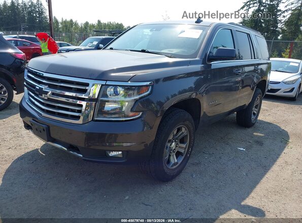 1GNSKBKC2GR169360 2016 CHEVROLET TAHOE Gray Przód lewy