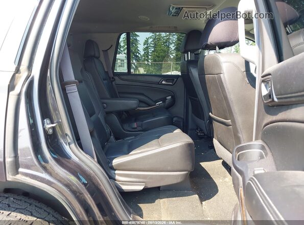 1GNSKBKC2GR169360 2016 CHEVROLET TAHOE Gray Widok naklejki z numerem VIN