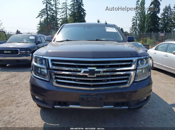 1GNSKBKC2GR169360 2016 CHEVROLET TAHOE Gray Widok zestawu wskaźników