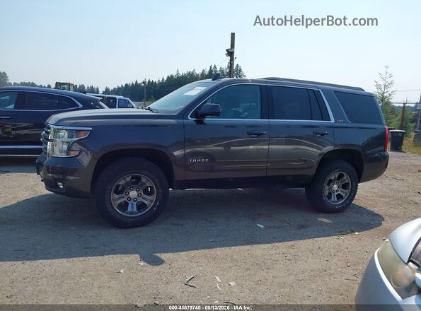 1GNSKBKC2GR169360 2016 CHEVROLET TAHOE Gray Widok wnętrza 360 stopni