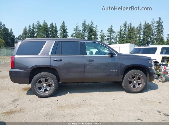 1GNSKBKC2GR169360 2016 CHEVROLET TAHOE Gray Widok wnętrza z tyłu