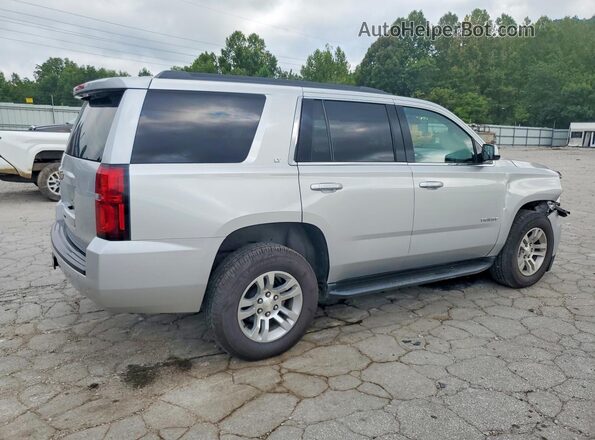 1GNSKBKC2GR288994 2016 CHEVROLET TAHOE Silver Trasero derecho