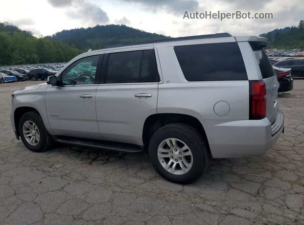 1GNSKBKC2GR288994 2016 CHEVROLET TAHOE Silver Trasero izquierdo
