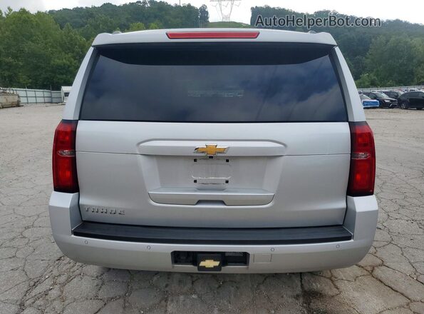 1GNSKBKC2GR288994 2016 CHEVROLET TAHOE Silver Vista trasera