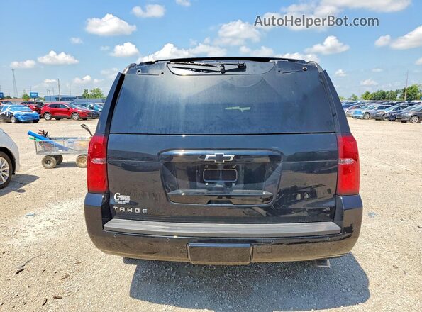 1GNSKBKC2KR185275 2019 CHEVROLET TAHOE Black Rear view