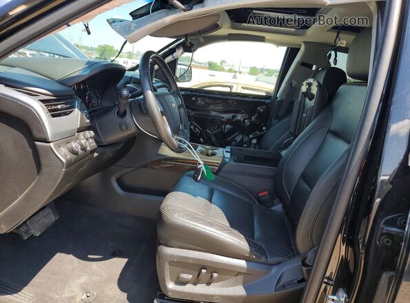 1GNSKBKC2KR185275 2019 CHEVROLET TAHOE Black Front interior view