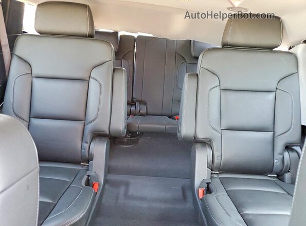 1GNSKBKC2KR185275 2019 CHEVROLET TAHOE Black Rear seats view
