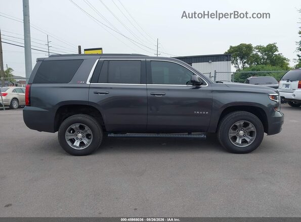 1GNSKBKC3GR461826 2016 CHEVROLET TAHOE Gray Widok wnętrza z tyłu