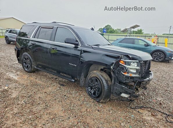 1GNSKBKC3JR250424 2018 CHEVROLET TAHOE Black Przód prawy