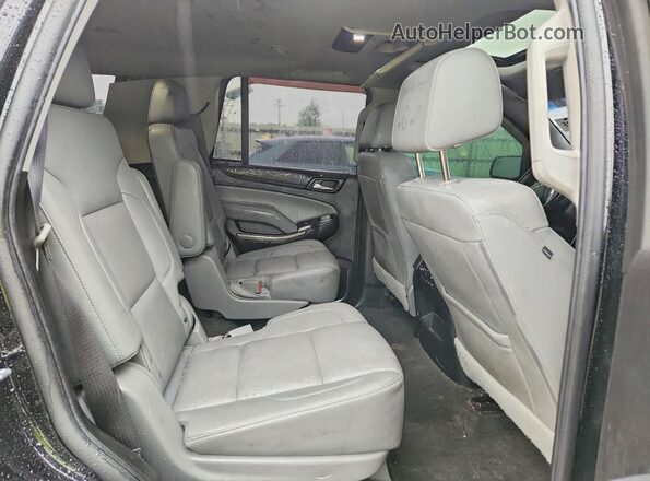 1GNSKBKC3JR250424 2018 CHEVROLET TAHOE Black Widok wnętrza z tyłu