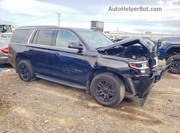 1GNSKBKC3JR345582 2018 CHEVROLET TAHOE Black Delantero derecho