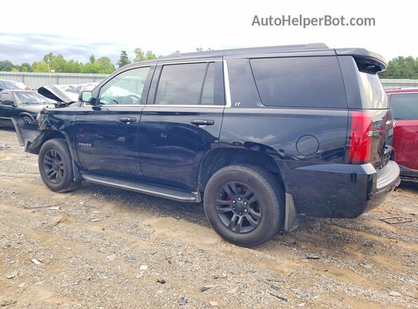 1GNSKBKC3JR345582 2018 CHEVROLET TAHOE Black Trasero izquierdo