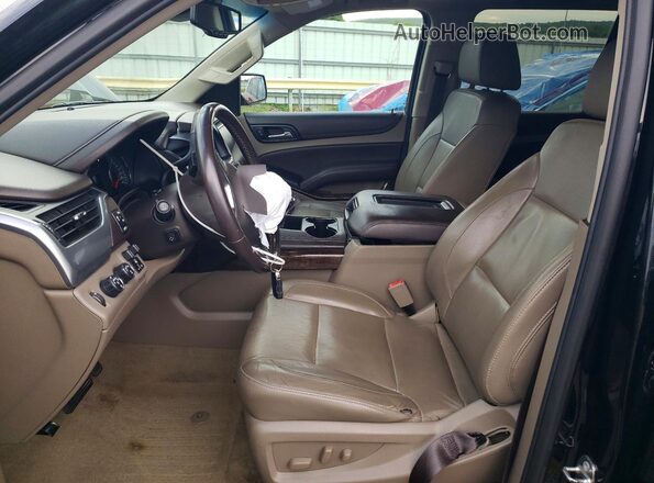 1GNSKBKC3JR345582 2018 CHEVROLET TAHOE Black Vista interior delantera
