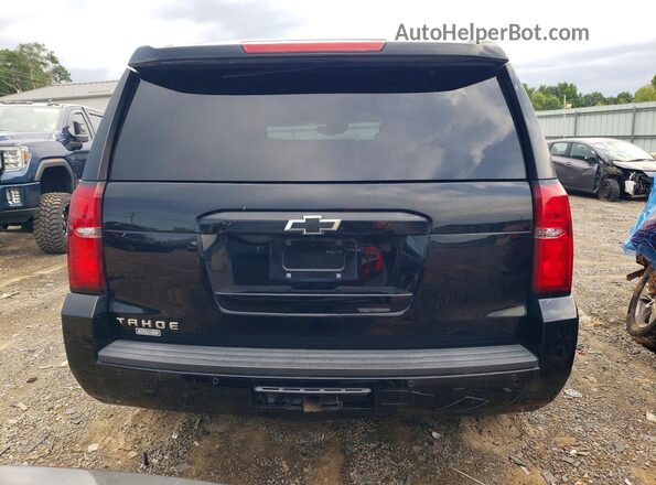 1GNSKBKC3JR345582 2018 CHEVROLET TAHOE Black Vista trasera