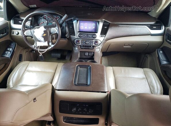 1GNSKBKC3JR345582 2018 CHEVROLET TAHOE Black Vista del salpicadero