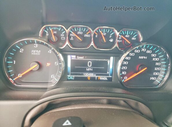 1GNSKBKC3JR345582 2018 CHEVROLET TAHOE Black Vista del cuadro de instrumentos