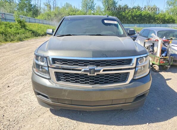 1GNSKBKC3KR226741 2019 CHEVROLET TAHOE Green Դիմացի տեսք
