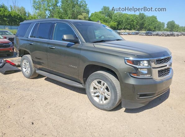 1GNSKBKC3KR226741 2019 CHEVROLET TAHOE Green Առջևի աջ