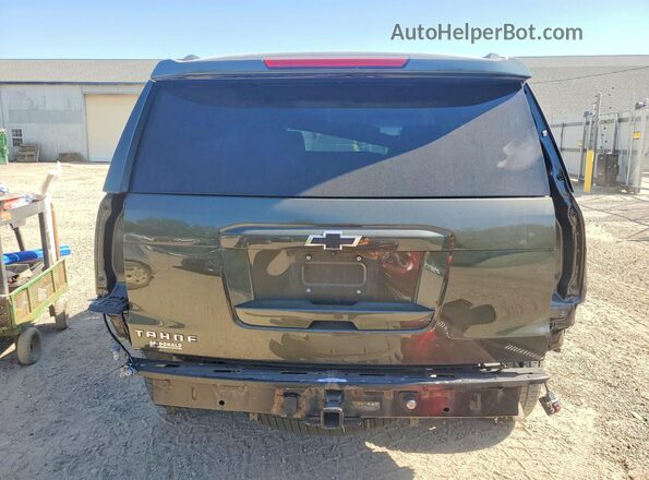 1GNSKBKC3KR226741 2019 CHEVROLET TAHOE Green Հետևի տեսք