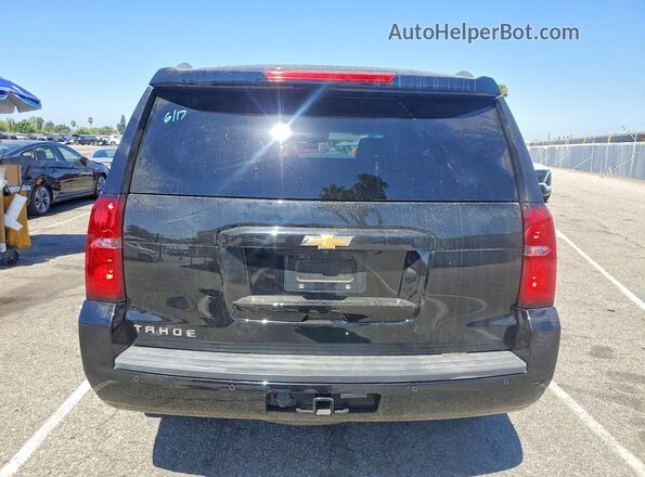 1GNSKBKC3LR163979 2020 CHEVROLET TAHOE Black Հետևի տեսք