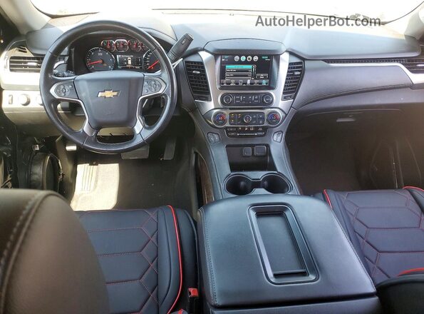 1GNSKBKC3LR163979 2020 CHEVROLET TAHOE Black Առջևի վահանակի տեսք