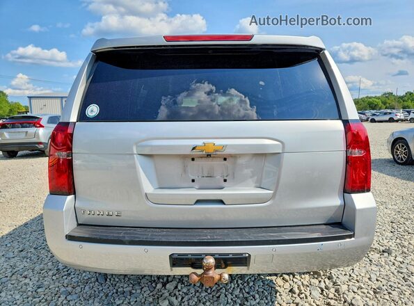1GNSKBKC4GR232992 2016 CHEVROLET TAHOE Silver Vista trasera