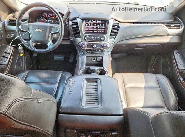1GNSKBKC4GR232992 2016 CHEVROLET TAHOE Silver Vista del salpicadero