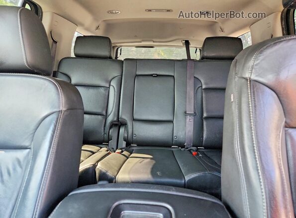 1GNSKBKC4GR232992 2016 CHEVROLET TAHOE Silver Vista de los asientos traseros