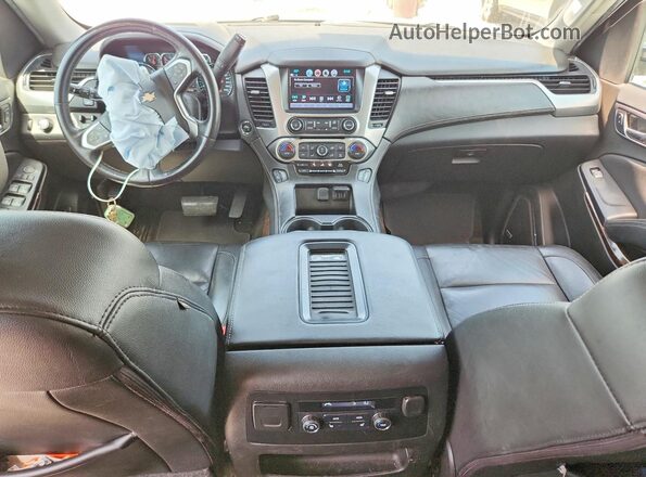 1GNSKBKC4HR247798 2017 CHEVROLET TAHOE Black Առջևի վահանակի տեսք