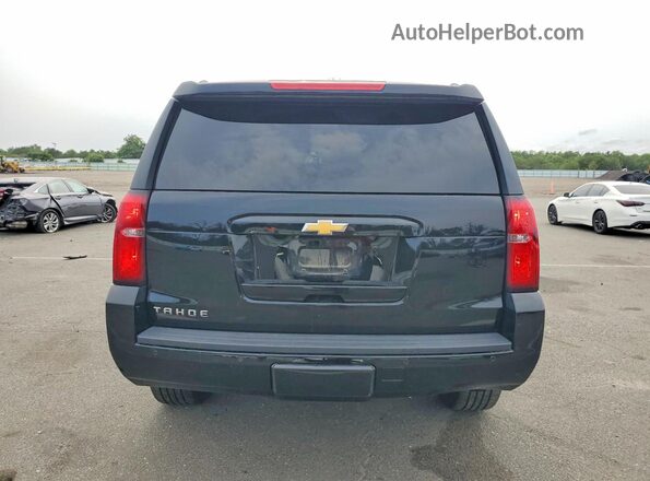1GNSKBKC4KR107984 2019 CHEVROLET TAHOE Black Widok z tyłu