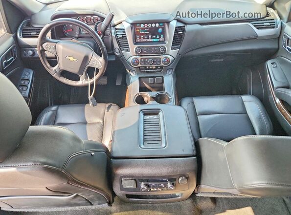1GNSKBKC5GR275768 2016 CHEVROLET TAHOE White Widok deski rozdzielczej