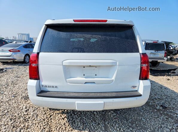 1GNSKBKC5GR275768 2016 CHEVROLET TAHOE White Widok z tyłu