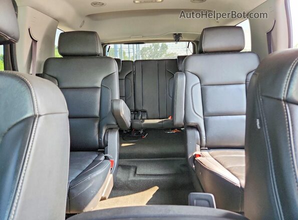 1GNSKBKC5GR275768 2016 CHEVROLET TAHOE White Widok tylnych siedzeń