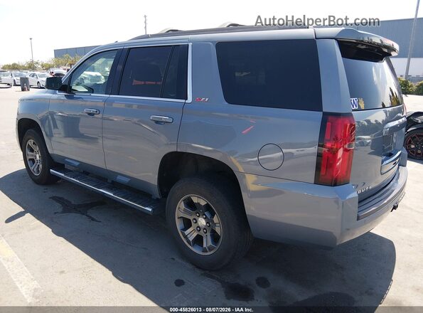 1GNSKBKC5GR350825 2016 CHEVROLET TAHOE Gray Trasero izquierdo