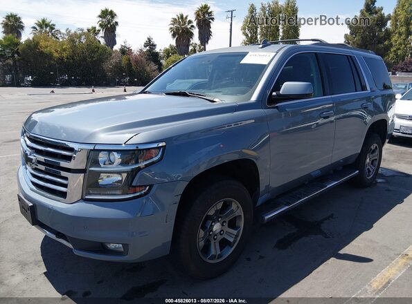 1GNSKBKC5GR350825 2016 CHEVROLET TAHOE Gray Vista tres cuartos delantera izquierda