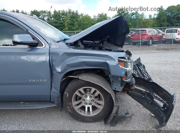 1GNSKBKC5GR460838 2016 CHEVROLET TAHOE Blue Front view