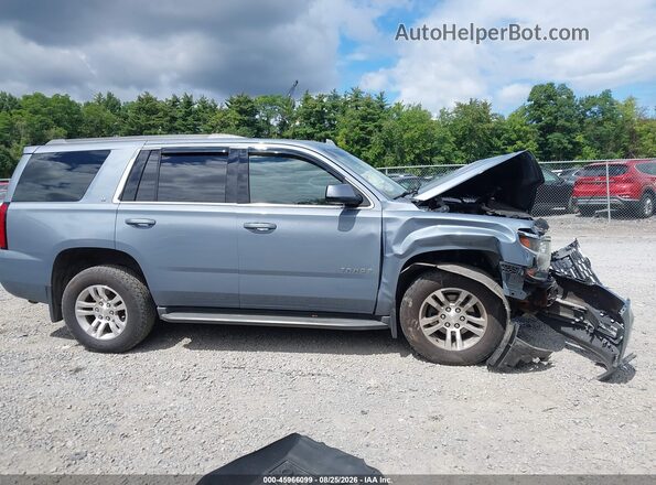 1GNSKBKC5GR460838 2016 CHEVROLET TAHOE Blue Rear interior view