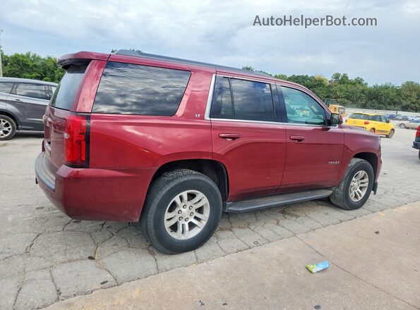1GNSKBKC5HR254517 2017 CHEVROLET TAHOE Burgundy Задня права чверть