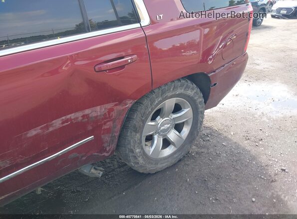 1GNSKBKC5HR356030 2017 CHEVROLET TAHOE Red Vista frontal