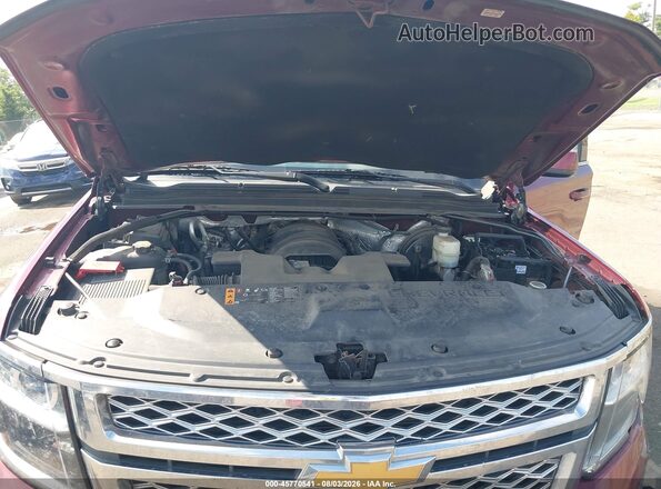 1GNSKBKC5HR356030 2017 CHEVROLET TAHOE Red Vista trasera
